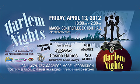 2012 Harlem Nights at Macon Centreplex Exhibit Hall
