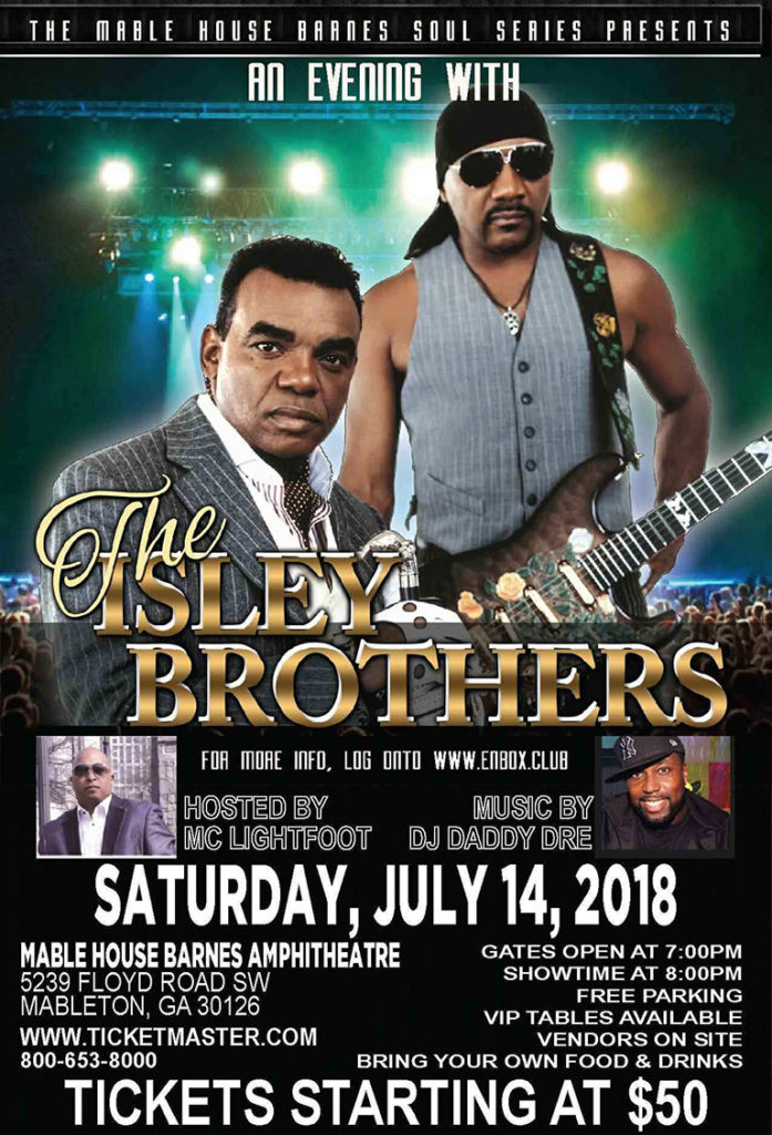 An evening with The Isley Brothers