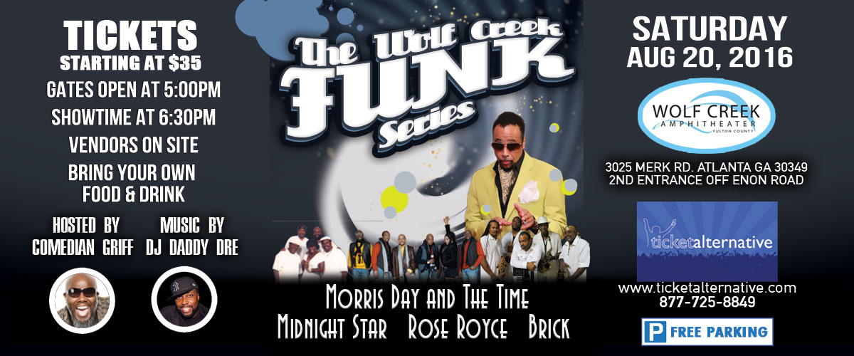 The Wolf Creek Funk Series featuring Morris Day, Midnight Star, and more