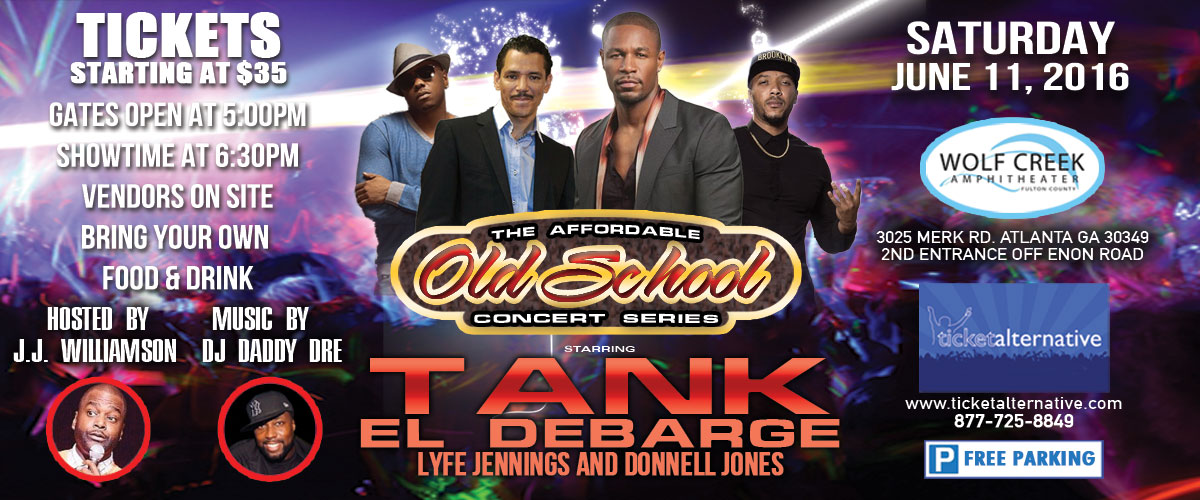 The Affordable Old School Concert Series with Tank, El Debarge, and more