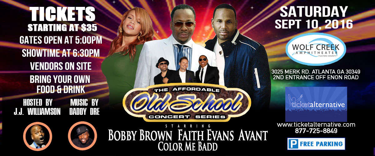 The Affordable Old School Concert Series with Faith Evans, Bobby Brown, and more