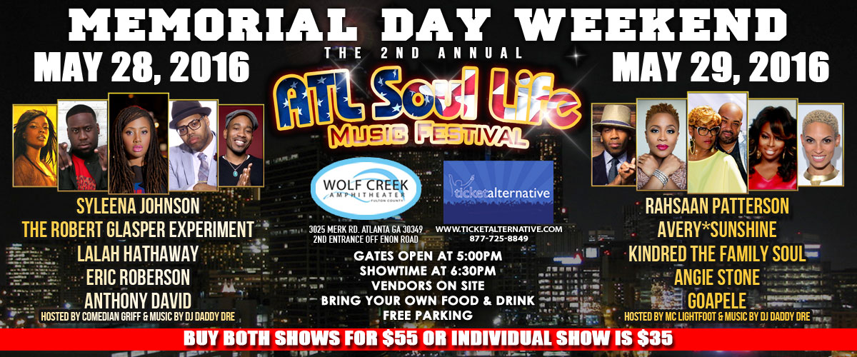 2016 ATL Soul Life Music Fest with Kindred the Family Soul, Avery*Sunshine, and more