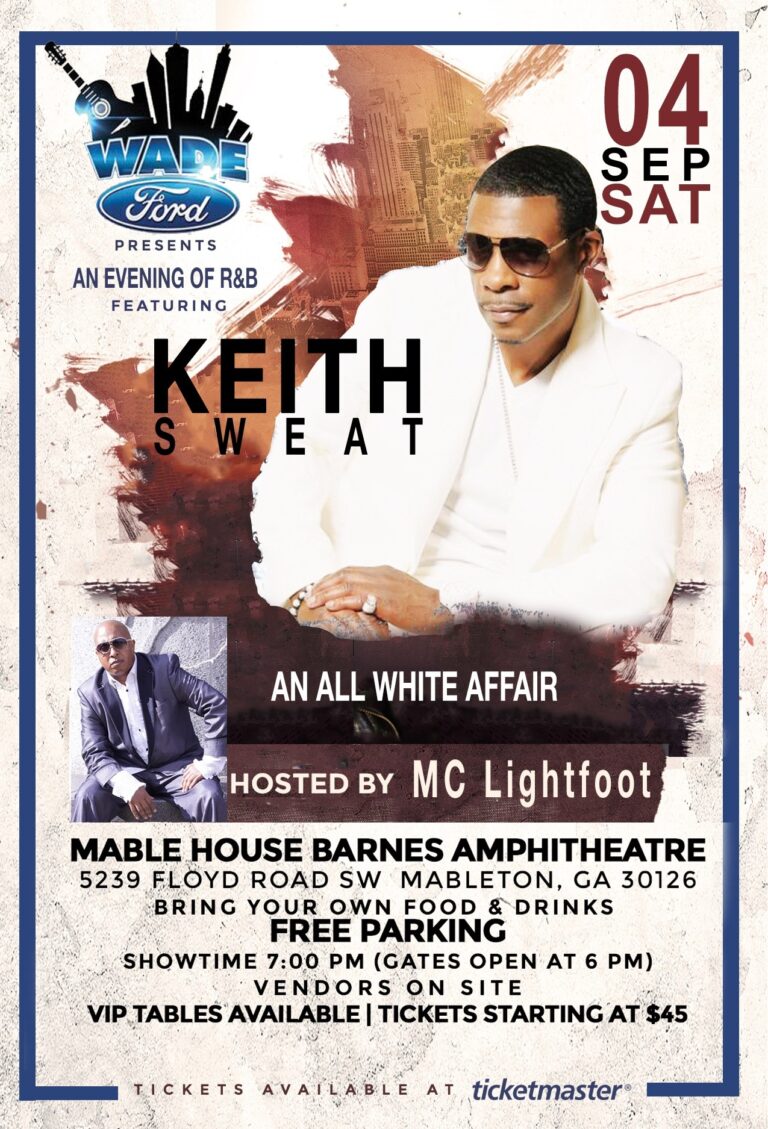 Wade Ford Concert Series: Keith Sweat