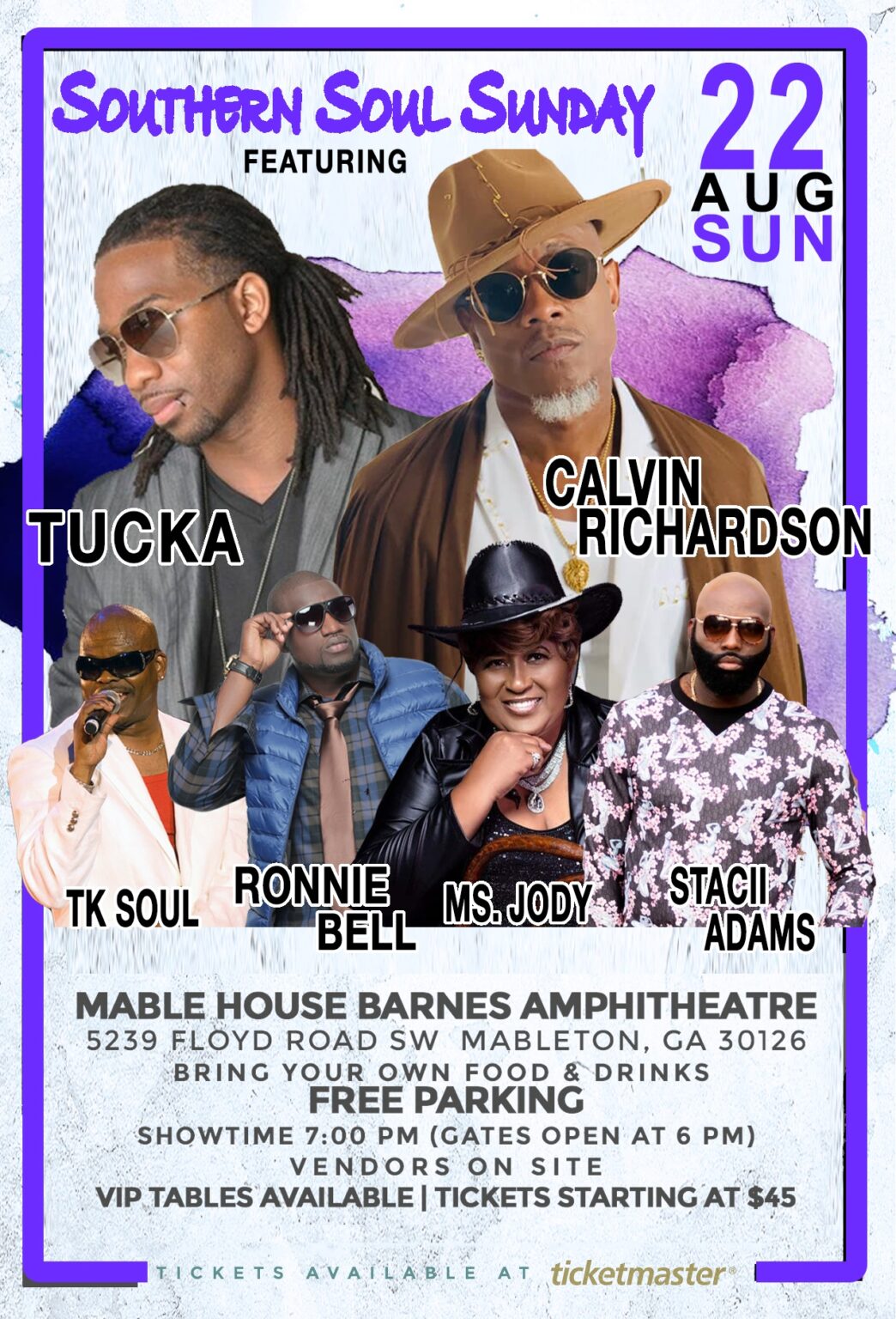 Southern Soul Sunday Tucka, Calvin Richardson, T.K. Soul 9 Entertainment