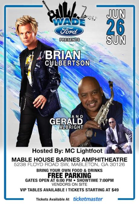 Wade Ford Concert Series: Brian Culbertson, Gerald Albright