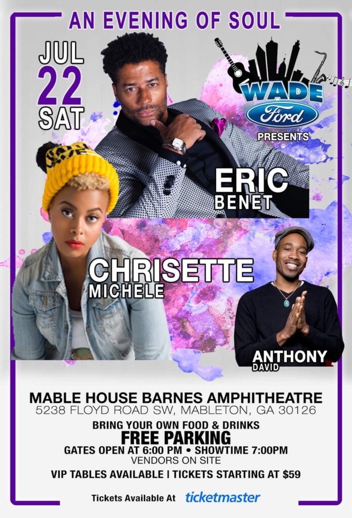 An Evening Of Soul: Eric Benet With Chrisette Michelle And Anthony Dav