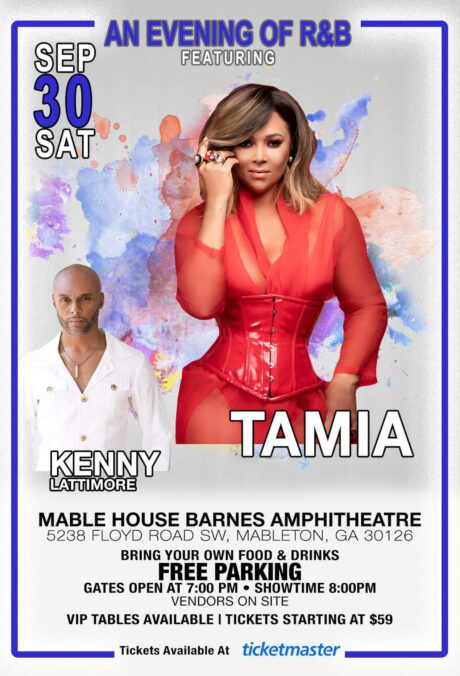 An Evening Of R&B: Tamia With Special Guest Kenny Lattimore
